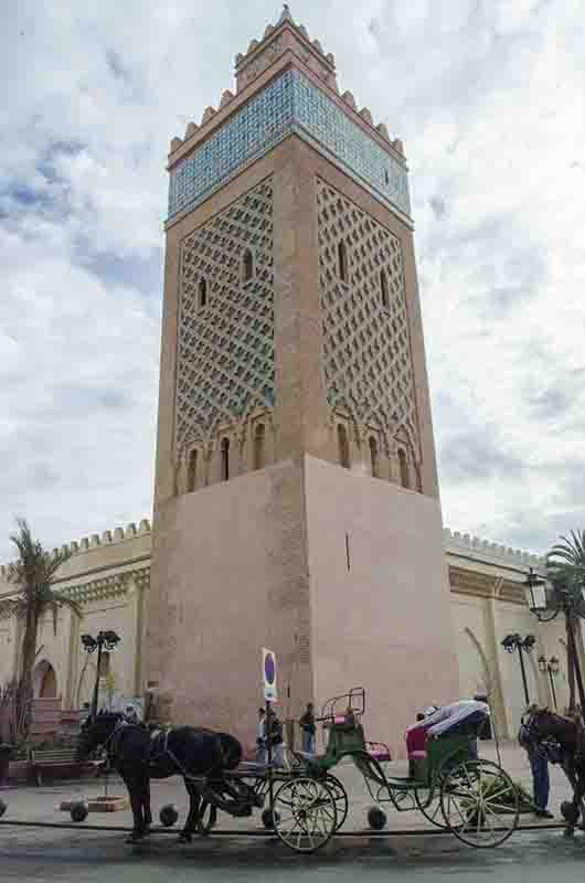 115 - Marruecos - Marrakech - mezquita de la Kasba